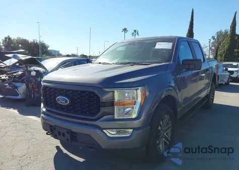2021 Ford F-150 Xl z USA, uszkodzony, nr VIN 1FTFW1E57MKE75741